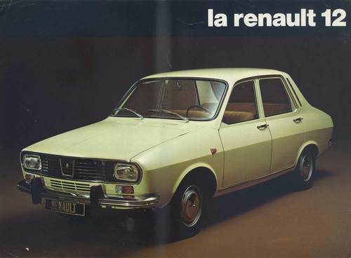 Brochure depliant renault - brochure,