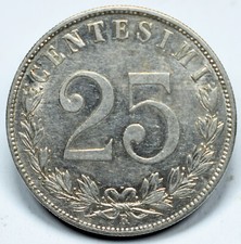 Italia 25 centesimi 1903
