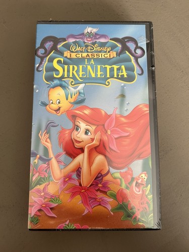 Sirenetta vhs disney - la,