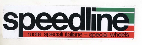 Adesivo speedline ruote - adesivo,