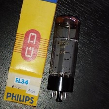 EL34 Phillips  RTC   TUBE
