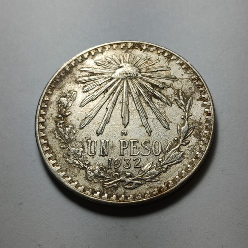 1932 messico peso moneta - 1932, un