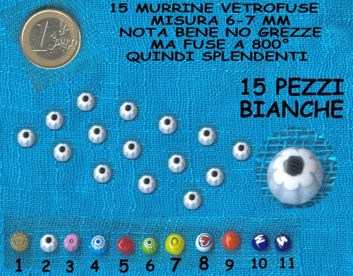 Murrine murano cotte - 15,