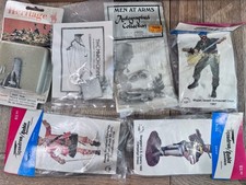 Miniature Squadron e altri: kit assortiti non dipinti - scala 54 mm. Mai aperto