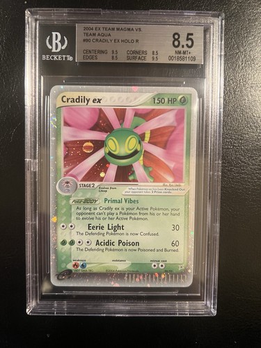 Carta pokémon tcg - pokémon, cradily