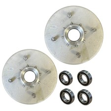 COPPIA TAMBURO FRENO AIXAM CASALINI ITALCAR TASSO T3 C/ CUSCINETTi 6AP030A 160mm