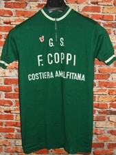 EROICA MAGLIA SHIRT BICI CICLISMO VINTAGE 70'S COPPI DE MARCHI 50% LANA