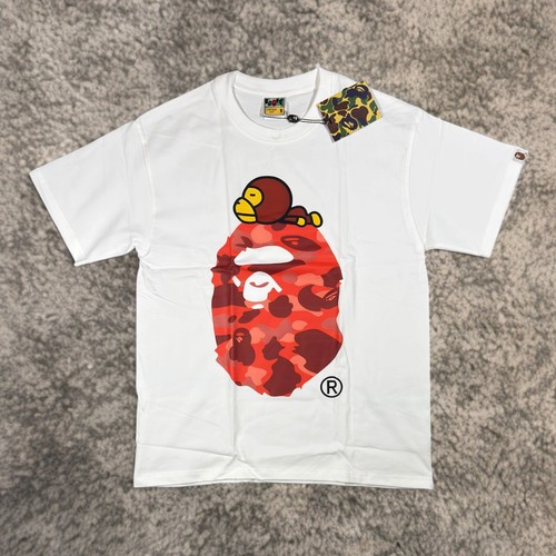 Shirt bape misto - bape, rosso