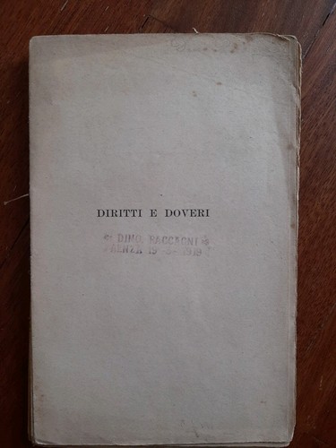 Nozioni diritti doveri - nozioni,
