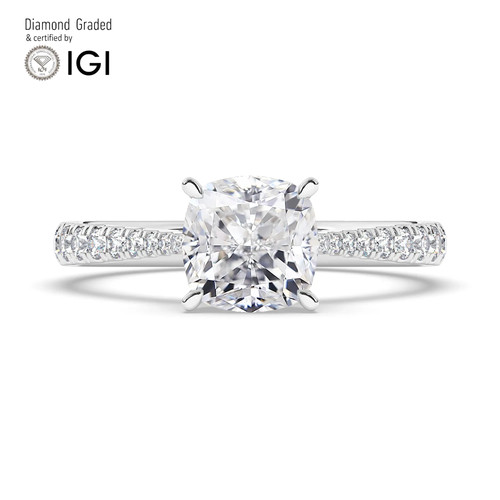 Anello fidanzamento cuscino - di,