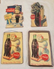 Set 4 Tabelle CocaCola Vintage