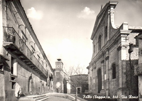 Foggia faeto via - faeto, roma