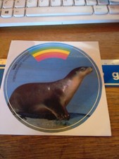 ADESIVO VINTAGE STICKER KLEBER BURTI SAMMELBILDER LEBENSELEMENT 