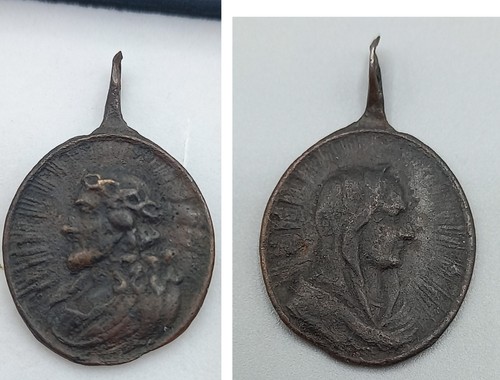 Antica medaglia religiosa - antica,