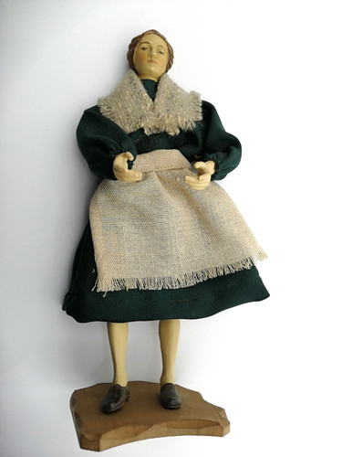 Statuina presepe contadina