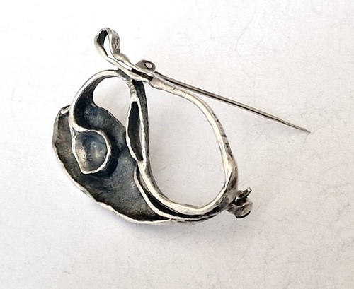 Spilla elegante argento 925 - spilla, in