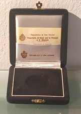 San Marino 10 scudi oro repubblica San Marino edizioni 1978 SOLO SCATOLA