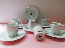 NESPRESSO 6 TAZZINE DA CAFFÈ NUOVE ESPRESSO PORCELLANA COFFEE CUPS KAFFEETASSE