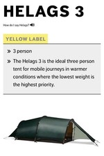 NUOVA tenda interna Hilleberg