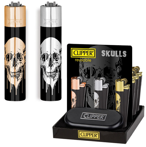 Clipper metal skulls teschio - metal, +