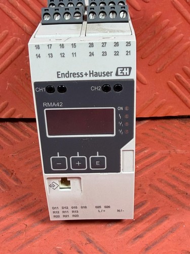 Endress hauser rma42 aad - endress+hauser, rma42-aad