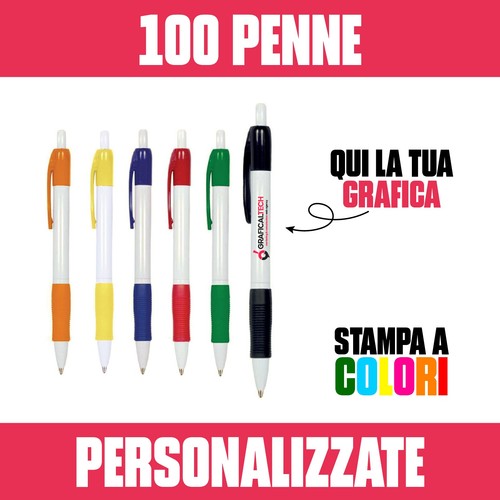 100 penne personalizzate - 100,