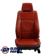 Sedile anteriore BMW X1 E84 M interno sportivo pelle Nevada rosso corallo sinistro