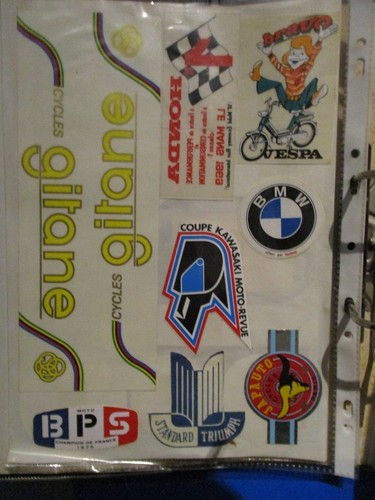 Autocollants moto - 8,