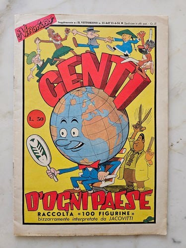 Album figurine genti d ogni - c),