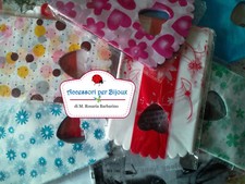 100 Sacchetti in Plastica 8,5x14,5 cm bustine colorate miste