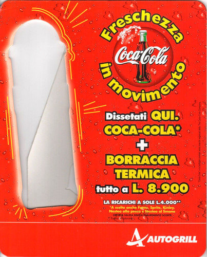 Coca cola italia espositore - coca-cola,
