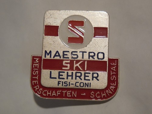 Distintivo sci maestro - distintivo, fisi