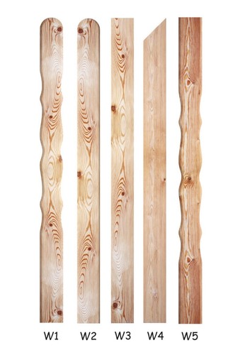 Recinzione doghe legno - recinzione,