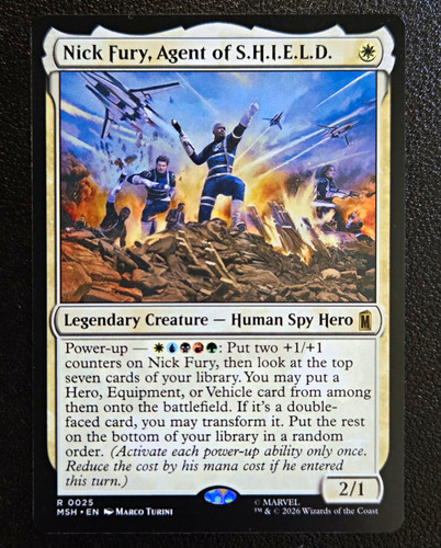 Mtg nick fury agente dello - agente,
