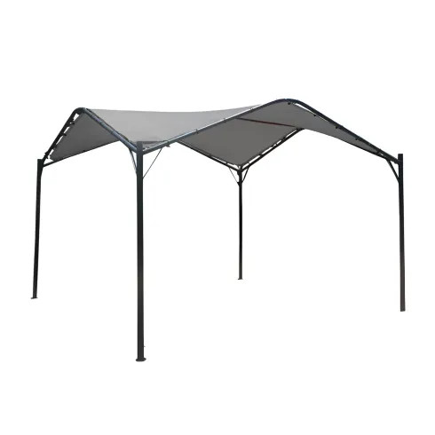 Gazebo onda grigio 5x3 - grigio, 3.5x3.5