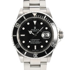 Orologio usato da uomo ROLEX Submariner 16610T cassa nera misura 40 mm #101027