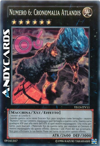 Numero cronomalia atlandis - numero,