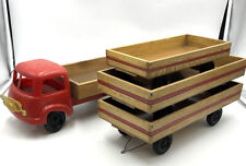 SARZI - TRUCK CAMION - CAMION CASSONE RIBALTABILE TIPO ZAX ALPIA CON RIMORCHI#JP