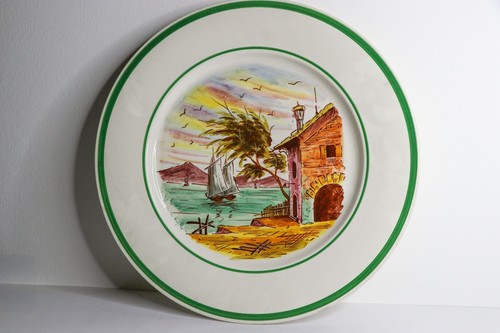 Piatto decorativo ceramica - piatto,