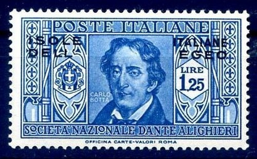 Isole egeo 1932 dante - egeo,