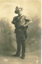 ENRICO CARUSO, La fanciulla del West, vera foto di Auguste Bert, Parigi 1912