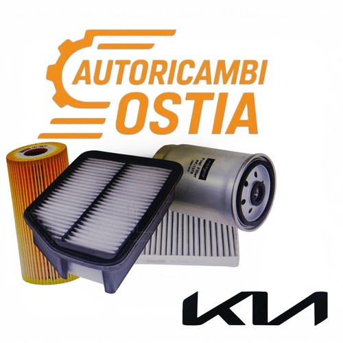 Kit tagliando filtri kia - filtri,