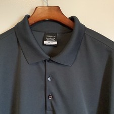 Nike Golf Polo Shirt Uomo Polo Performance Grigio Opaco Poliestere Taglia XLarge XL