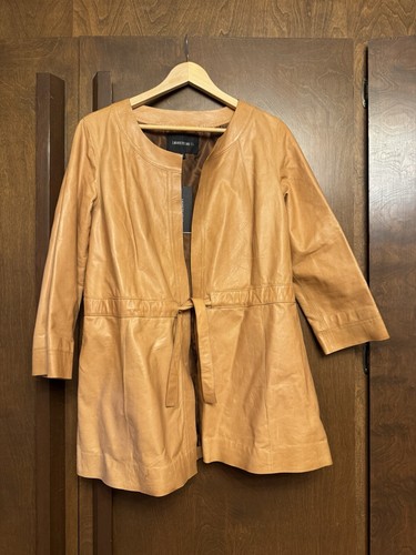 Cappotto lafayette 148 pelle - cappotto,