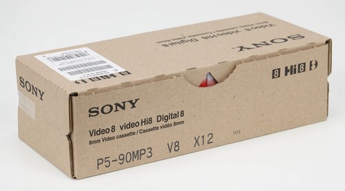 12x sony video8 pal v8 - 90, pal,