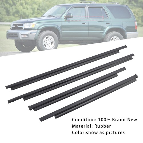 4pcs door glass belt - 4pcs, outer