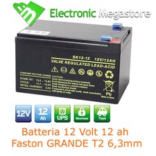 Batteria 12Ah 12V AGM Syrio