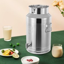 Bidone Latte Acciaio Inox