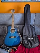 Chitarra Acustica Elettrificata con Accordatore integrato e Custodia morbida