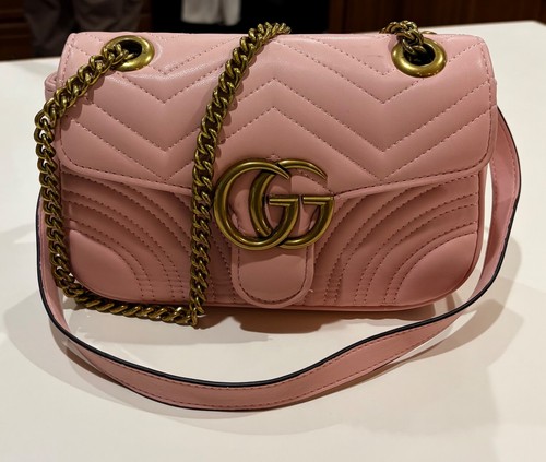 Gucci marmont mini borsa a - gg,